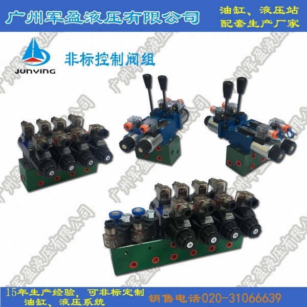 Manual integrated directional valve